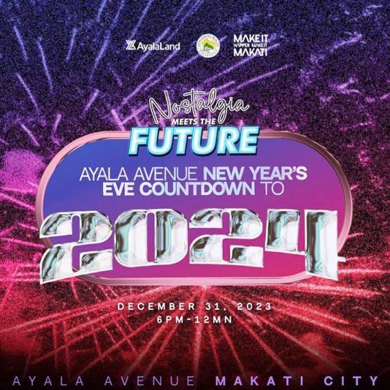 Countdown to 2024 at the grandest New Year’s Eve celebration in Ayala